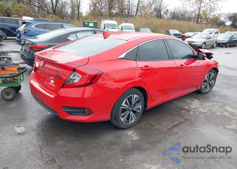 2017 Honda Civic Ex-T from USA, damaged, VIN 2HGFC1F30HH656913